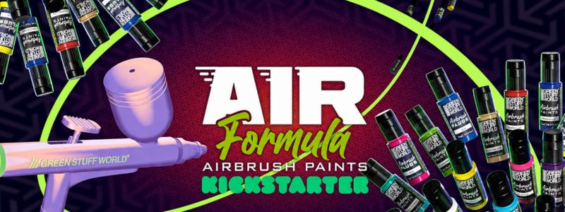 Pitture acriliche Air Formula: come dipingere un busto con l’aerografo